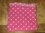 Pottery Barn Teen "dottie - Dark Pink" Twin Flat Sheet. Fixed Price $17.99.