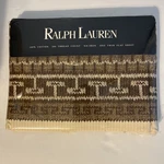 New Ralph Lauren Nazomi Peak Neutral Auckland One Twin Flat Sheet Cotton. Fixed Price $55.00.