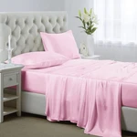 Lanest Housing Silk Satin Sheets, 3-PIECE Twin Size Bed Set With Dee. Fixed Price $36.75.