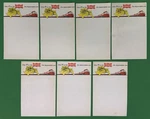 Set Of Railroad "ship It On The Frisco" Individual Sheets 5 X 8 Paper. Fixed Price $14.75.