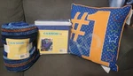 Cannon Kids Sports Montage Twin Sheet Set, Throw Blanket & #1 Pillow Lot Nwt. Fixed Price $37.05.