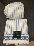 Ralph Lauren Porcelain Blue King Flat Sheet Jonquil Queen Fitted Tamarind White. Fixed Price $160.00.