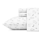 Eddie Bauer Home Percale Collection Sheet SET-100% Cotton, Crisp & Cool, Li.... Fixed Price $50.09.