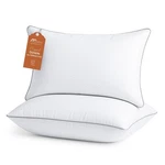 Sasttie King Size Pillows Set Of 2, Bed For Side, Back, And Stomach Slee. Fixed Price $33.75.