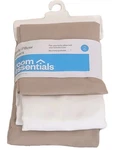 Body Pillow Cover - White Metallic Pink Room Essentials 2PCS Nwt. Fixed Price $10.00.
