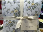 Laura Ashley Fleur Flannel Sheet Set, Queen Bedding New. Fixed Price $58.00.