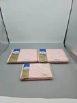 Vintage Pacific Percale Sheets Flat And Pillowcase Set Pink Nos. Fixed Price $35.39.
