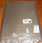 The Company Store Twin Size Flat Sheet Style E3U1 450 Tc Pumice Gray Cotton. Fixed Price $19.99.