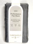 Threshold Queen Size 400 Thread Count Performance Flat Sheet - Radiant Gray. Fixed Price $19.99.