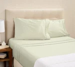 Northern Nights 400TC Cotton Tencel Sheet Set W/ Extra Cases Twin Xl Solid Sage. Fixed Price $45.00.