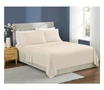 Nwt Brooklyn Loom Essential 100% Cotton Percale 4-PC Queen Sheet Set Natural. Fixed Price $55.00.