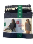 Felina Women's 4-PIECE 100% Cotton Sleep Set, Navy/indigo, Xl. Fixed Price $19.99.