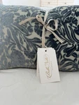 Bella Notte Primrose Burnout Velvet Lumbar Boudoir Pillow 22X 14 Ruffled Nwt. Fixed Price $150.00.