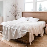 Biselina Linen Sheet French Flax Flat Only 55% Euro 45% Cotton Basic. Fixed Price $48.04.