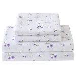 Softan Floral Queen Set Purple Flower Bed Printed Size - 4.... Fixed Price $27.04.