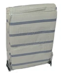 Ralph Lauren Villa Martine Blue And Cream Bar Stripe King Pillowcases Pair New. Fixed Price $79.99.