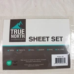 True North Sheet Set Queen Micro Fleece Ultra Soft Ivory Oeko-tex Polyester. Fixed Price $49.99.