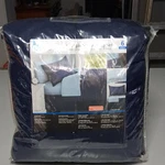 Mainstays Twin 6-PIECE Navy Comforter Set With Sheets And Pillow Shams. Fixed Price $12.99.