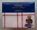 Polo Ralph Lauren Red White Plaid Holiday Bear Flannel 4 Pcs Sheet Set Full New. Fixed Price $181.00.