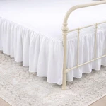 Krishna Ruffled Bed Skirt Split Corners Queen 100 Microfiber Hotel Quality 16. Fixed Price $30.31.