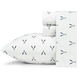 Eddie Bauer - Queen Sheets, Cotton Percale Bedding Set, Crisp & Cool Home Decor. Fixed Price $105.79.