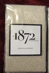 One Bloomingdales 1872 Panthera Euro Sham Ivory Off White Nwt New $145. Fixed Price $49.99.