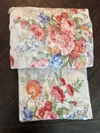 Ralph Lauren Southampton Beach House Floral Queen Flat Fitted Sheets Vintage. Fixed Price $145.00.