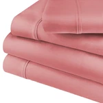 Superior Cotton Blend Bed Sheets Solid Design Elegant Sateen House Basics Set. Fixed Price $148.98.