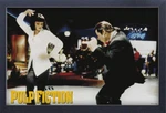 Pulp Fiction Dance 13X19 Framed Gelcoat Poster Uma Thurman John Travolta Jackson. Fixed Price $34.99.