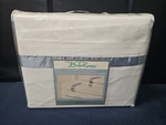 Bella Russo Microfiber 4 Piece Queen Bed Sheet Set Satin Trim Brushed. Fixed Price $19.95.