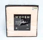 Malouf Woven Brushed Hypoallergenic Microfiber Sheets (king / Blush). Fixed Price $27.29.