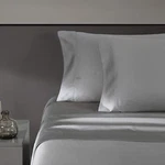 Vera Wang - Queen Sheet Set, Luxury Sateen (u.k. Standard), Steel Grey. Fixed Price $79.71.