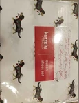 New Kensie Queen Size Dachshund Weenie Dog Puppy Set. Fixed Price $40.00.