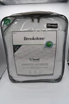 Brookstone Thermo-stat Naturally Balance Sleep Mattress Pad Tencel, New. Fixed Price $116.99.