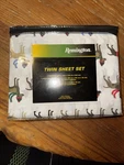 Remington Winter Theme Pattern Full Set Dogs Hats New. Fixed Price $22.50.