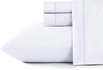 Shunjie.home 100% Cotton Bed Sheets Set - 600 Thread Count Queen, White. Fixed Price $79.70.