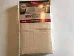 Better Homes And Gardens Pillowcases 400TC New In Package 1 Pair Ivory. Fixed Price $12.00.