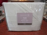 Home Trends 500TC 100% Cotton Sateen Full Size 4 Piece Sheet Set New. Fixed Price $35.00.