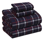 Ruvanti Flannel Queen Size - 100% Cotton Double Brushed Bed Sheets, De.... Fixed Price $77.17.