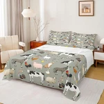 Feelyou Cow Bed Cartoon Cat Dog Horse Set For Kids Boys Girls. Fixed Price $75.84.