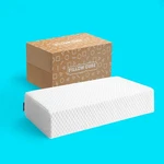 Side - 5" Pillows For Sleepers, Cube, White. Fixed Price $101.99.