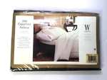 Wamsutta: 300 Egyptian Sateen Twin Flat Sheet - Color Black 100% Cotton. Fixed Price $30.00.