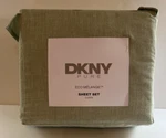 Dkny Eco Melange Queen 4PCS Bed Sheet Set Soft Comfort Green New. Fixed Price $89.99.