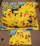 Pair Of Pokemon Big Pikachu Northwest Co. 100% Polyester Pillow Shams 2014. Fixed Price $19.95.
