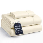 Casa Platino Twin Xl Size Bed Set, 3 Piece (flat, Fitted And 1 Pillowcase.... Fixed Price $27.69.