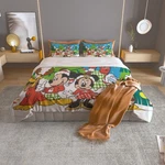 Disney Happy Christmas Print Bedding Set 125GSM (quilt And Pillow Case). Fixed Price $40.00.