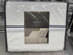 New Fieldcrest Luxury 500 Tc Egyptian Cotton Sheet Set King Blue Border. Fixed Price $90.00.