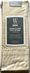 Wamsutta Sateen 525 Tc 100% Pima Cotton Oversized Full Flat Sheet -seed Pearl. Fixed Price $29.99.