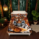 Manfei Tiger 3D Print Fitted Sheet Queen Size Wild (60*80*16"), WWS6620. Fixed Price $61.82.