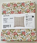 New Ikea Nattflyn Pillow Cushion Cover 20" X Floral Pattern/dark Pink. Fixed Price $13.79.